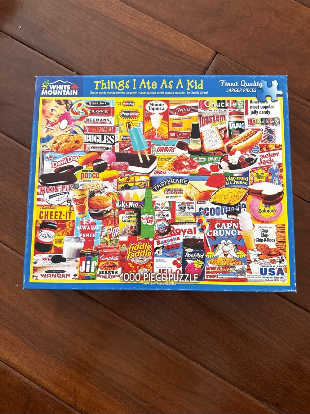 White Mountain Things I Ate As A Kid 1000 Piece Food & Drink Puzzle